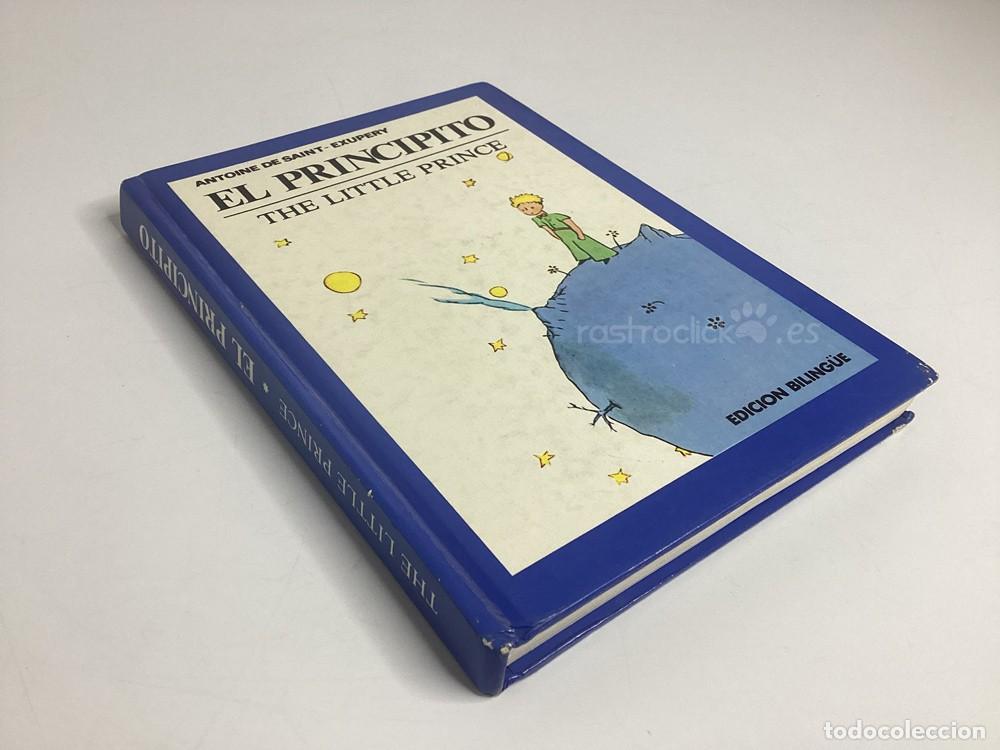 Libros de segunda mano: Libro El Principito Edici&oacute;n Biling&uuml;e 1989 - Foto 2