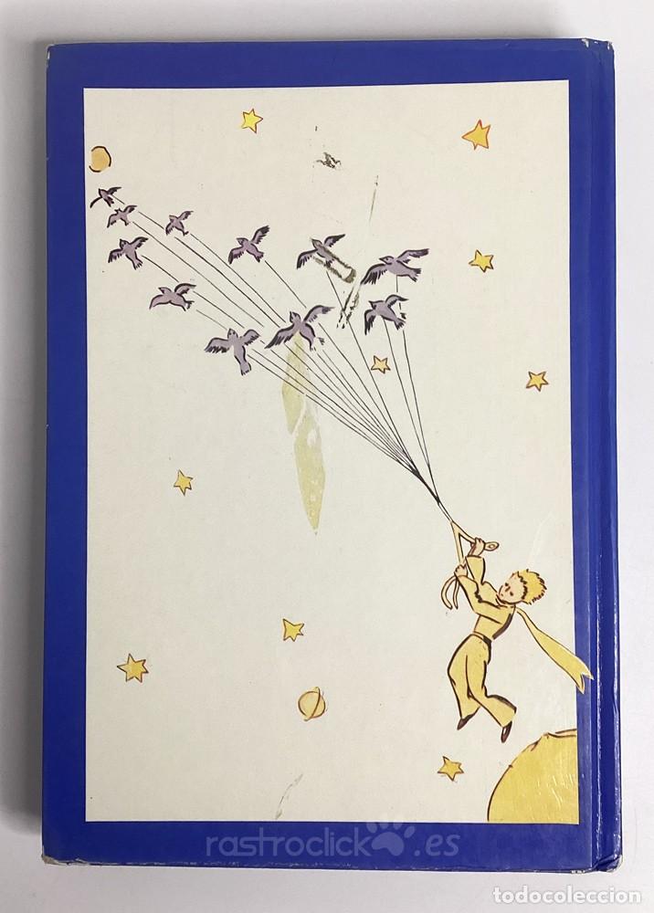 Libros de segunda mano: Libro El Principito Edici&oacute;n Biling&uuml;e 1989 - Foto 3
