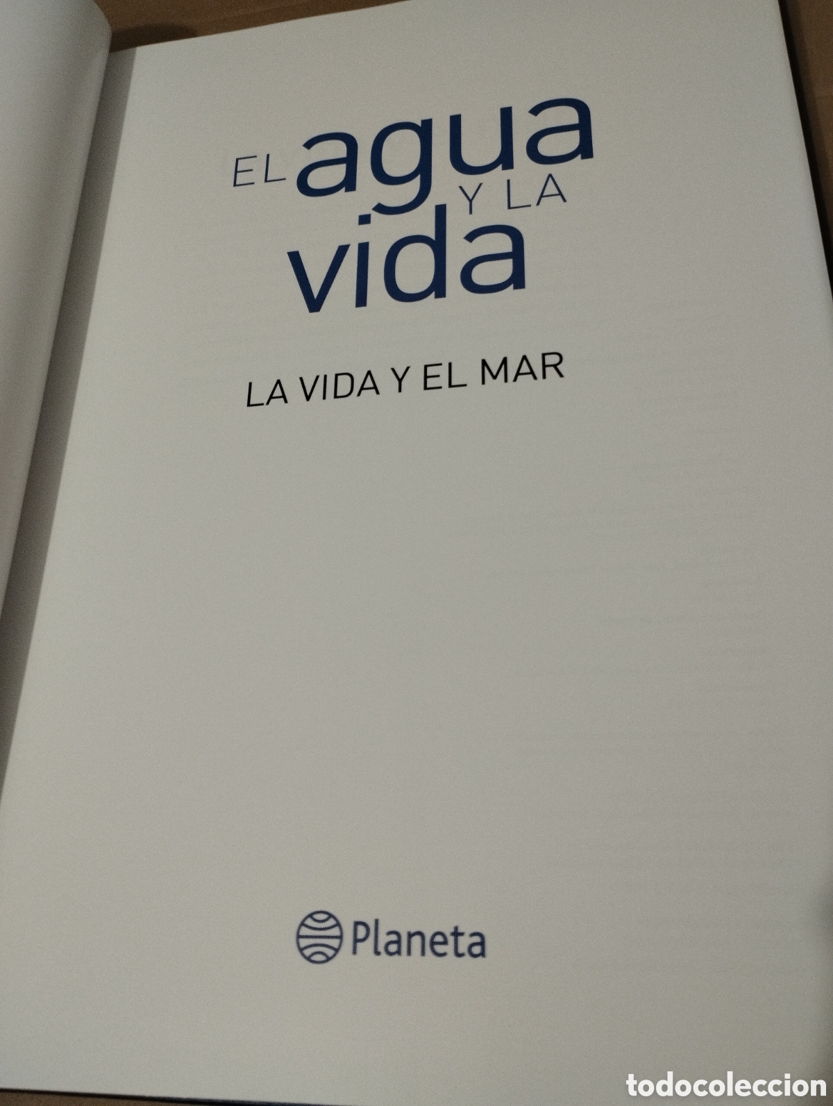 Libros de segunda mano: EL AGUA Y LA VIDA. LA VIDA Y EL MAR (PLANETA) - Foto 2