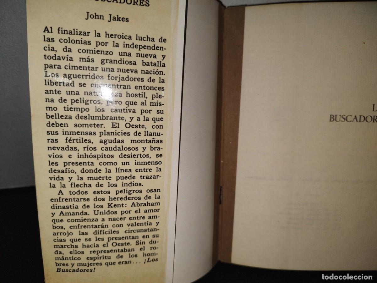 Libros de segunda mano: 73- LOS BUSCADORES - JOHN JAKES - PRIMERA EDICI&Oacute;N 1979 - Foto 4