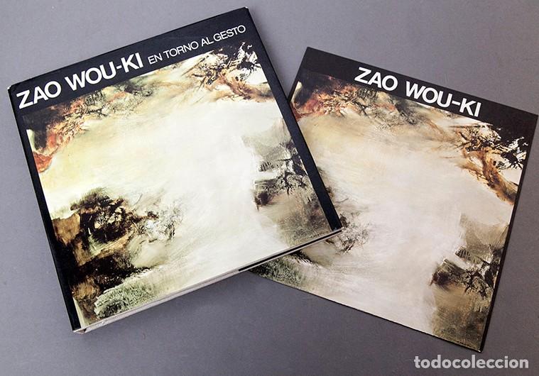 Libros de segunda mano: Zao Wou-Ki - FIRMADO - En torno al gesto - 1978 - Foto 5