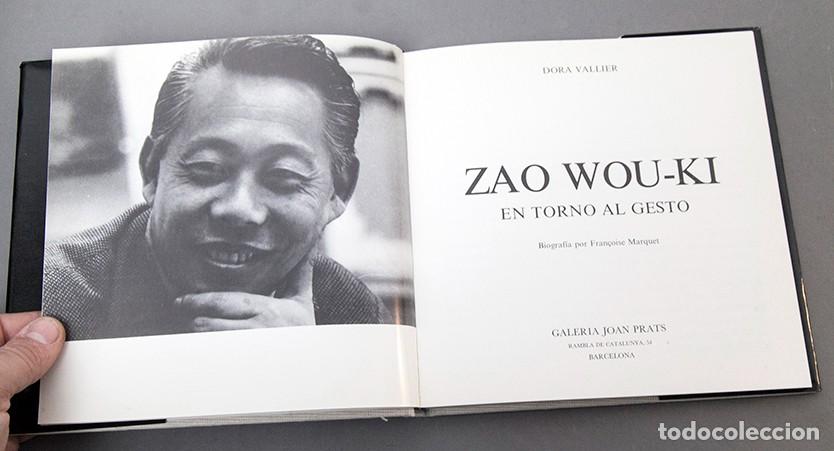 Libros de segunda mano: Zao Wou-Ki - FIRMADO - En torno al gesto - 1978 - Foto 7