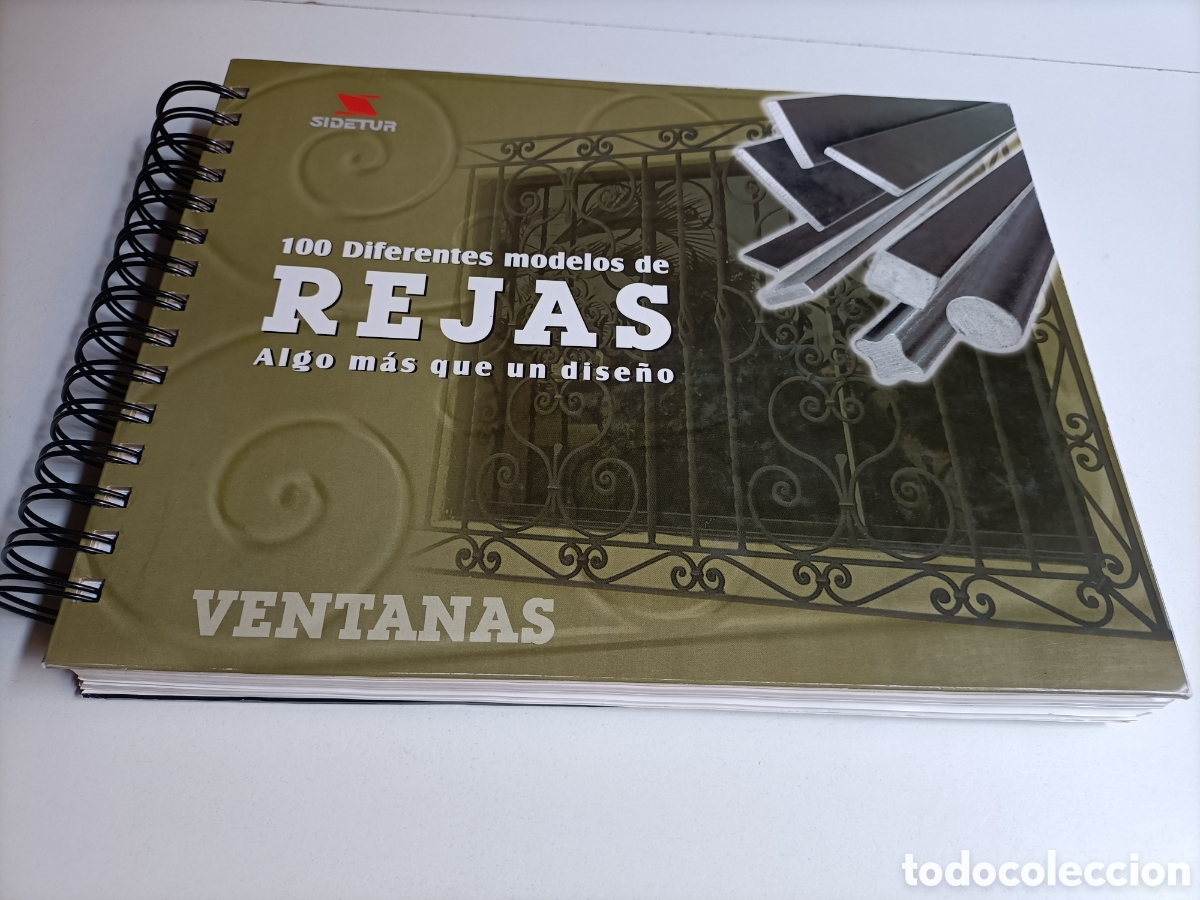 Libros de segunda mano: 100 diferentes modelos de rejas. Algo m&aacute;s que un dise&ntilde;o ... hierro