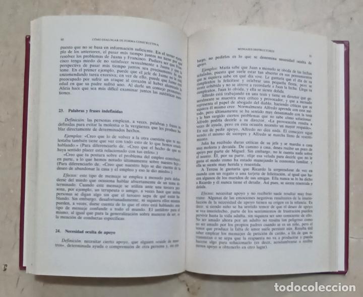 Libros de segunda mano: COMO DIALOGAR DE FORMA CONSTRUCTIVA - DEUSTO 1993 - Foto 2