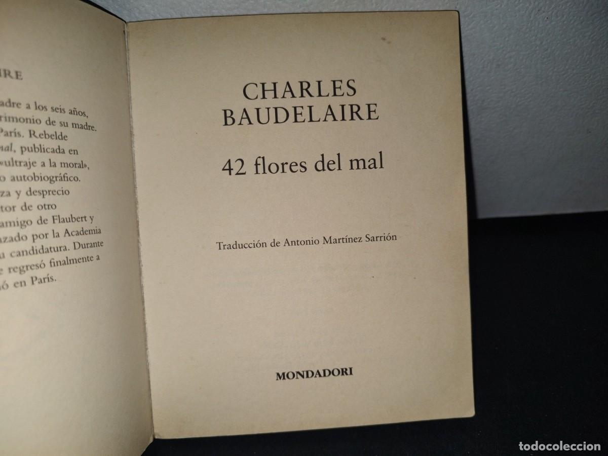 Libros de segunda mano: 73- CHARLES BAUDELAIRE. 42 FLORES DEL MAL - Foto 3