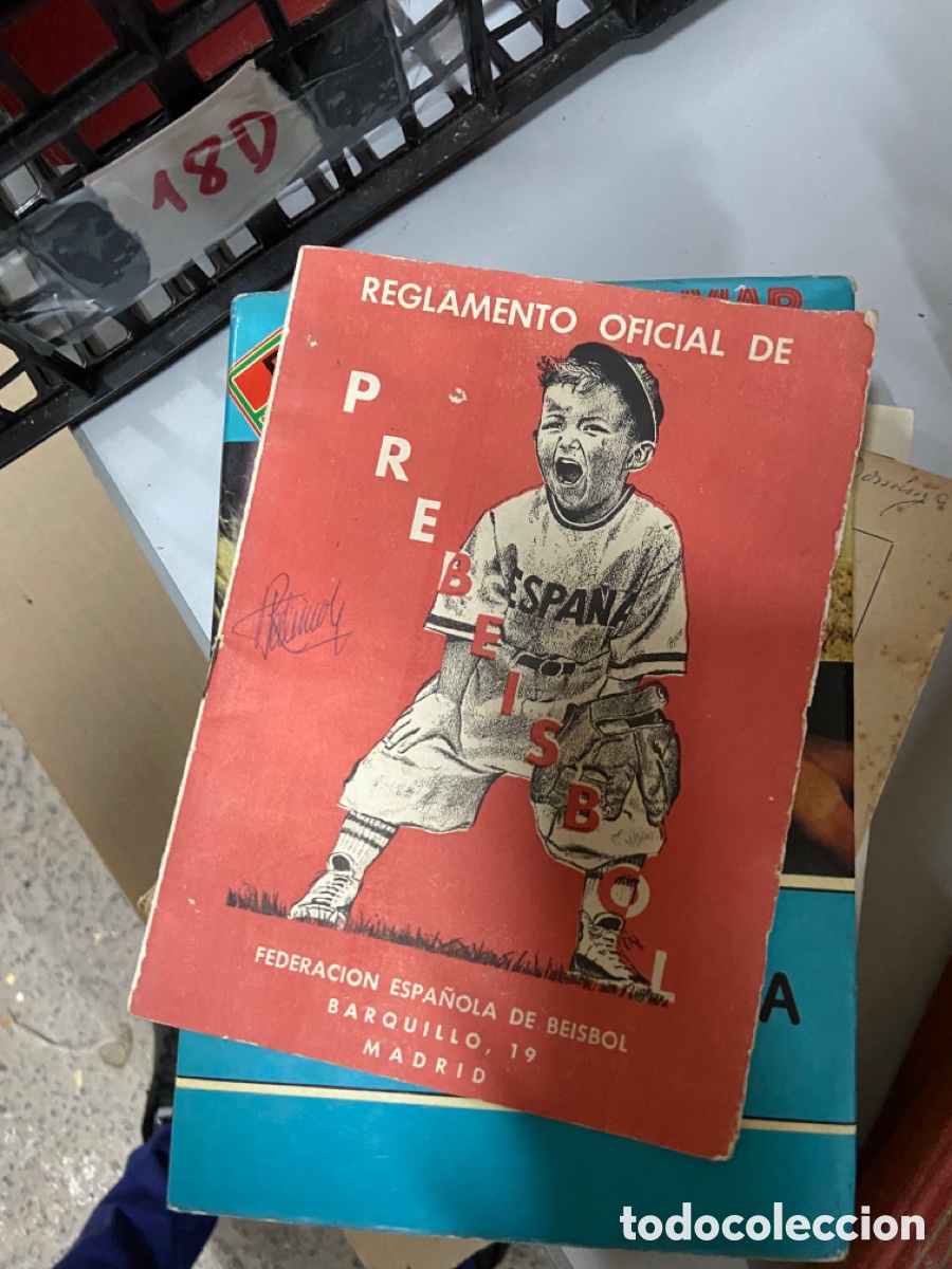 Libros de segunda mano: Caja21 REGLAMENTO OFICIAL DE prebeisbol - Foto 1
