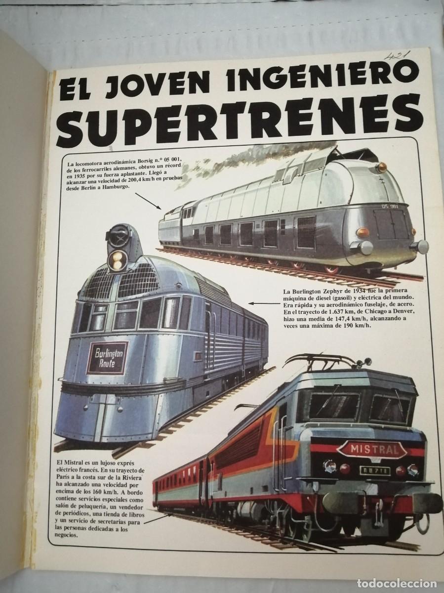 Libros de segunda mano: EL JOVEN INGENIERO: Supertrenes (Primera edici&oacute;n) - Foto 6