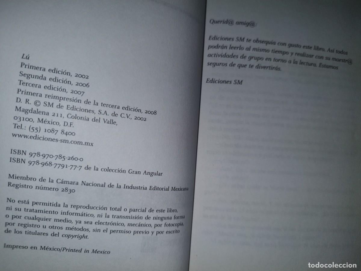 Libros de segunda mano: 73- L&Uacute; - DAVID MART&Iacute;N DEL CAMPO - Foto 4