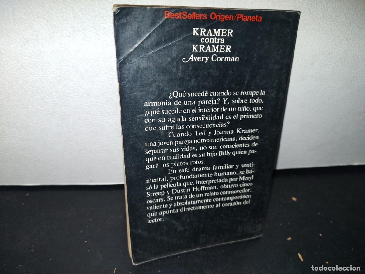 Libros de segunda mano: 73- KRAMER CONTRA KRAMER - AVERY CORMAN - 1978 - Foto 3