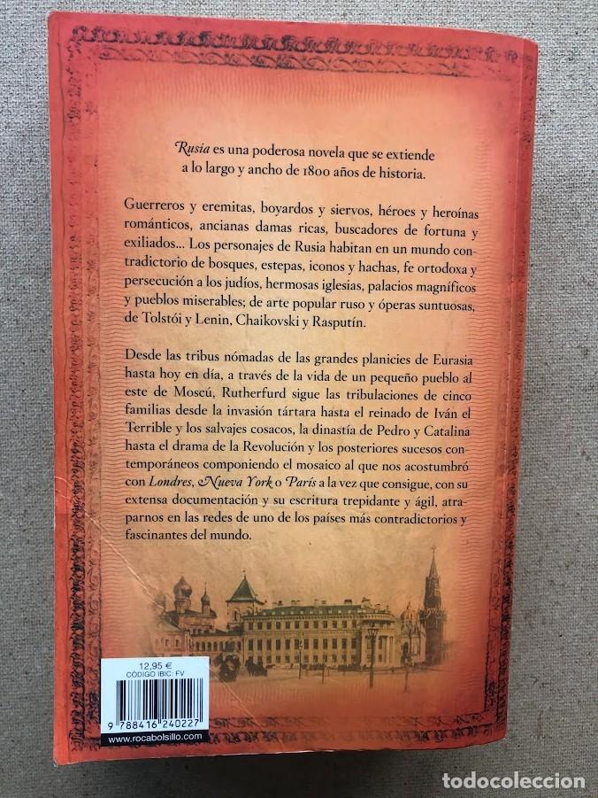 Libros de segunda mano: Rusia / Edward Rutherfurd / Rocabolsillo Historia / - Foto 2