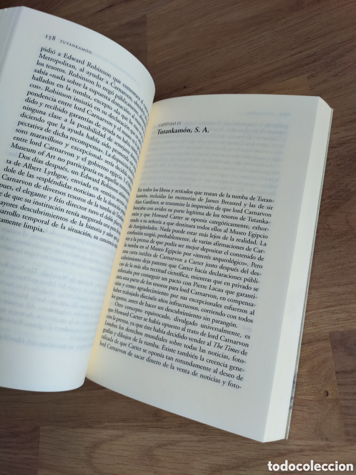 Libros de segunda mano: Tutankam&oacute;n. La historia jam&aacute;s contada. Thomas Hoving. - Foto 4