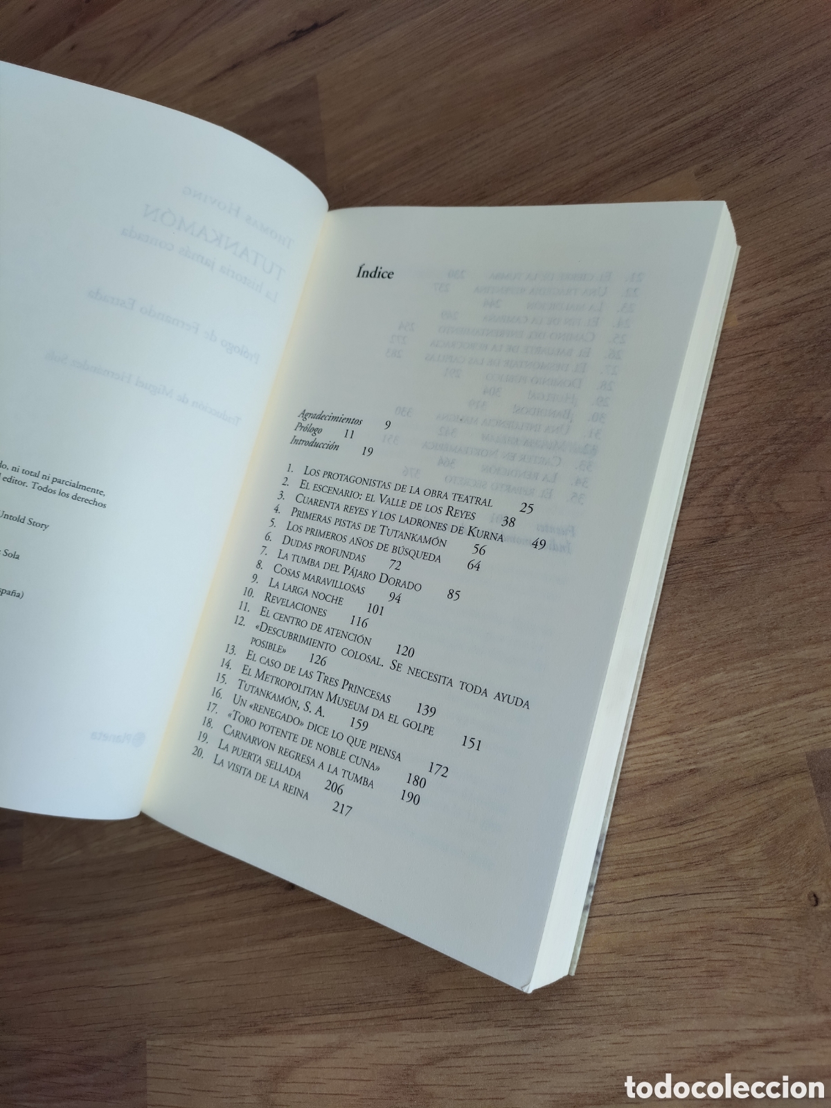 Libros de segunda mano: Tutankam&oacute;n. La historia jam&aacute;s contada. Thomas Hoving. - Foto 5