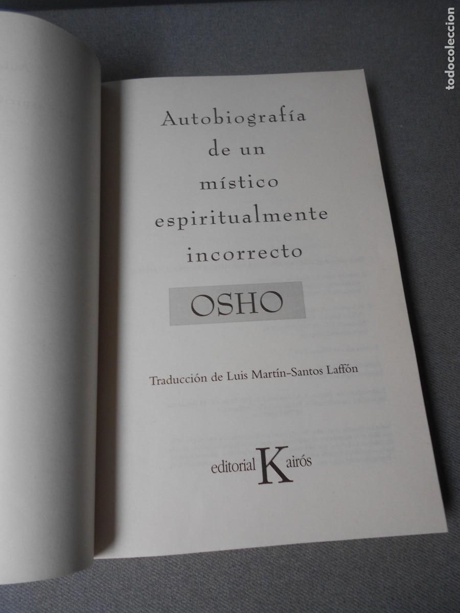 Libros de segunda mano: OSHO. AUTOBIOGRAFIA - Foto 2
