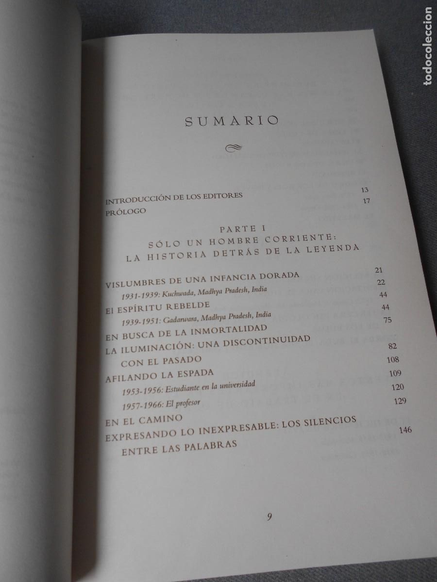 Libros de segunda mano: OSHO. AUTOBIOGRAFIA - Foto 4