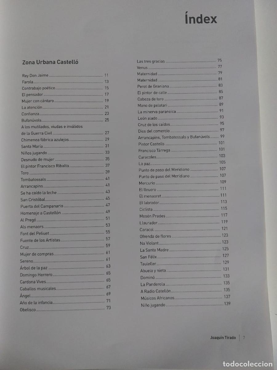 Libros de segunda mano: ART URBA A CASTELLO, Joaquin Tirado - Foto 2
