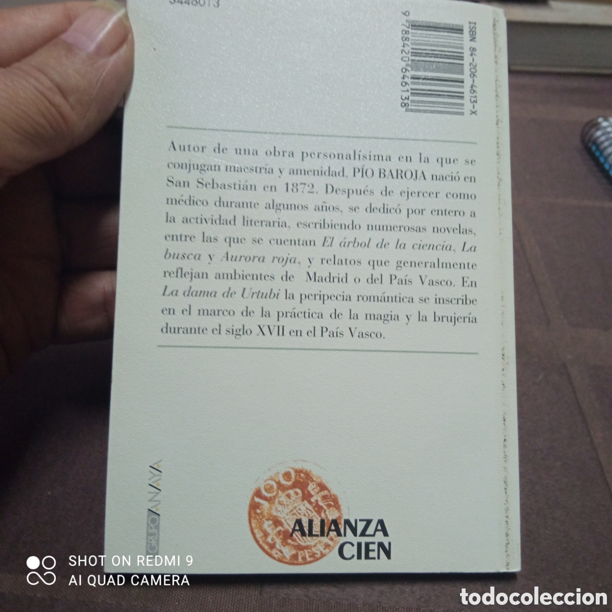 Libros de segunda mano: La dama de urtubi , 1&deg; Edici&oacute;n 1993 - Foto 2