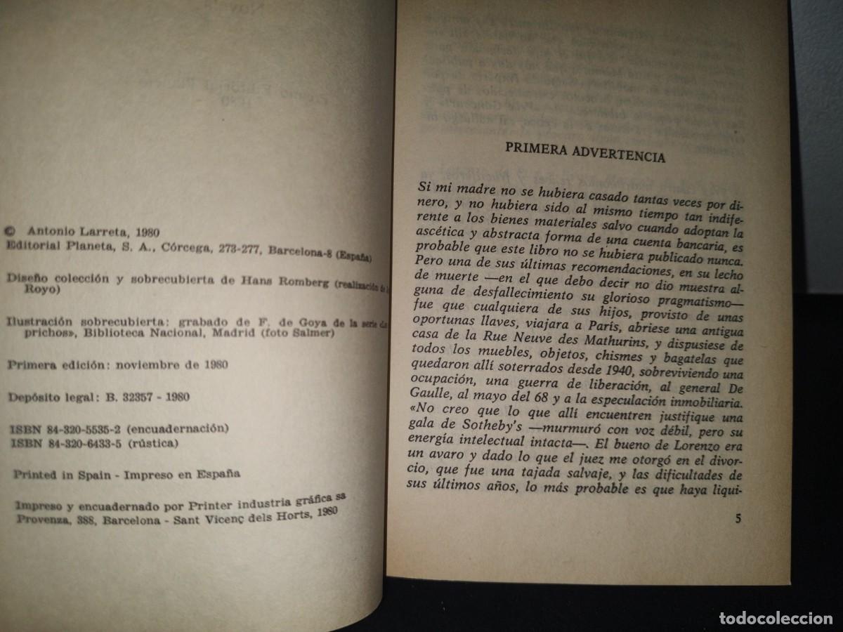 Libros de segunda mano: 73- VALEV&Eacute;RUNT - ANTONIO LARRETA - Foto 4