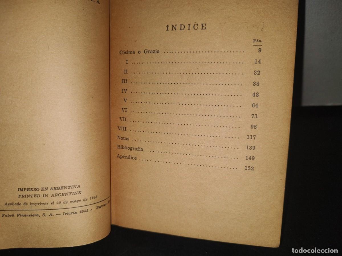 Libros de segunda mano: 73- C&Oacute;SIMA - GRAZIA DELEDDA - 1946 - Foto 4