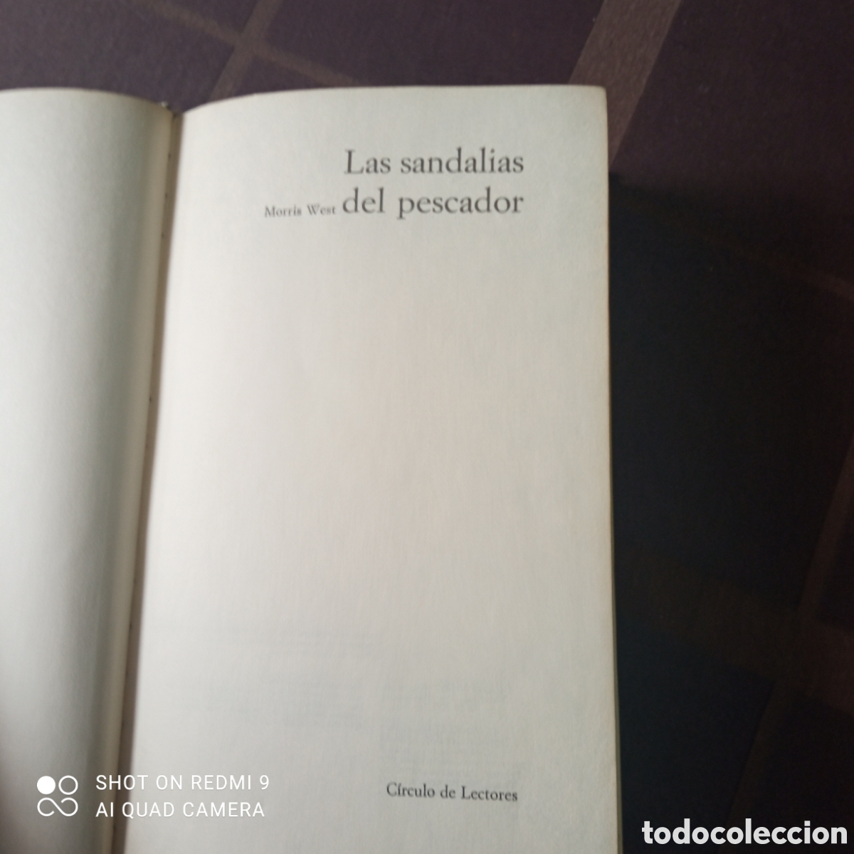 Libros de segunda mano: Las sandalias del pescador. - Foto 1