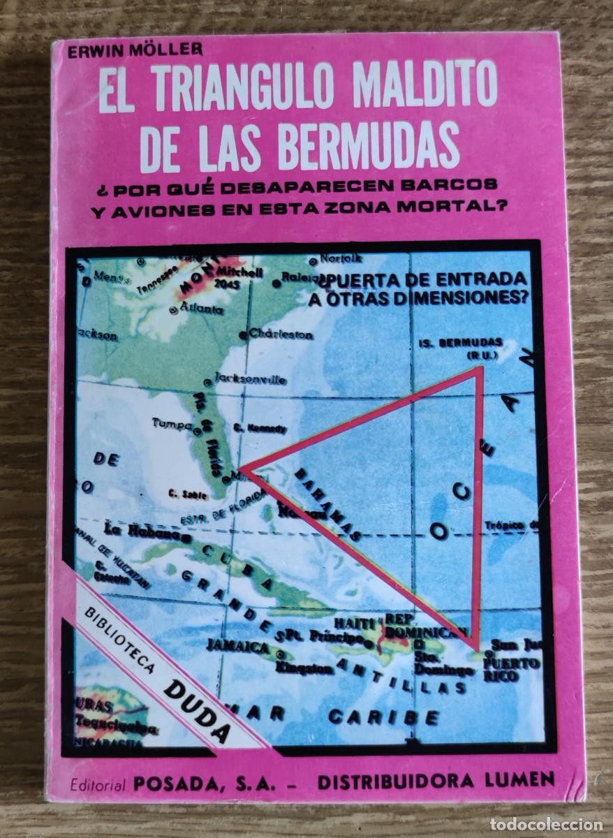 Libros de segunda mano: Libro - El tri&aacute;ngulo maldito de las Bermudas (1977) Erwin M&ouml;ller - Foto 1