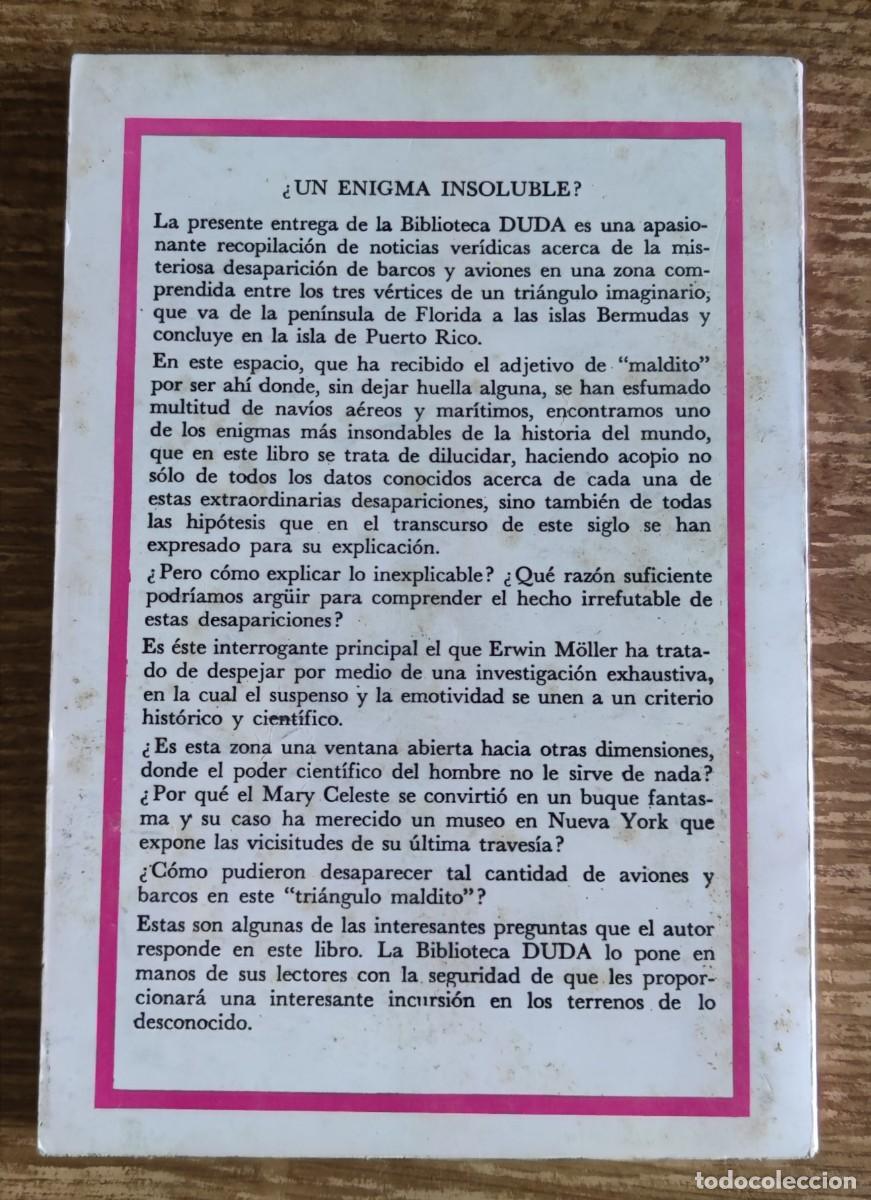 Libros de segunda mano: Libro - El tri&aacute;ngulo maldito de las Bermudas (1977) Erwin M&ouml;ller - Foto 3