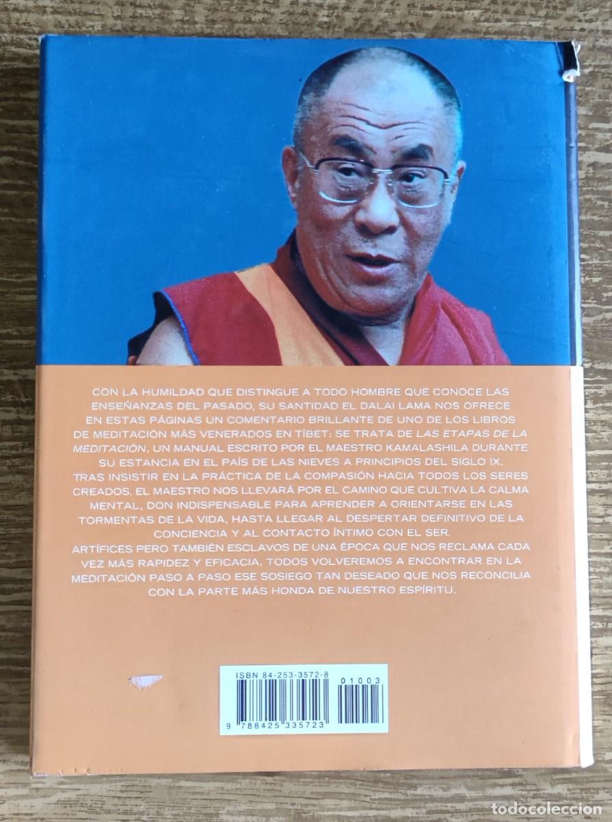 Libros de segunda mano: Libro - La meditaci&oacute;n paso a paso (2001) Dalai Lama - Foto 3