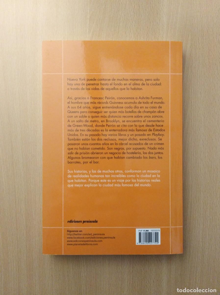 Libros de segunda mano: ME LLAMO NUEVA YORK. Francesc Peir&oacute;n - Foto 2
