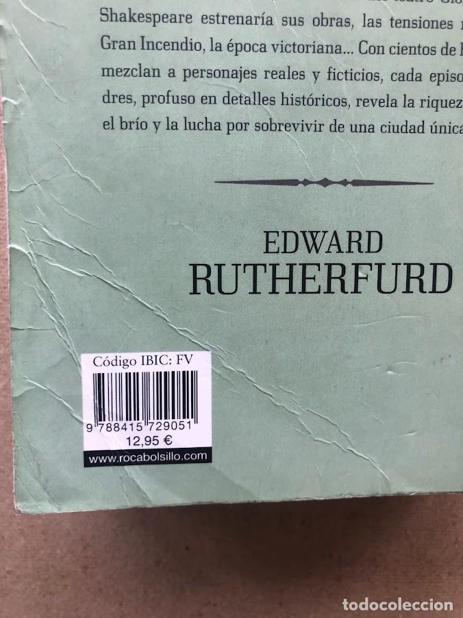 Libros de segunda mano: Londres / Edward Rutherfurd / Rocabolsillo Historia / - Foto 4