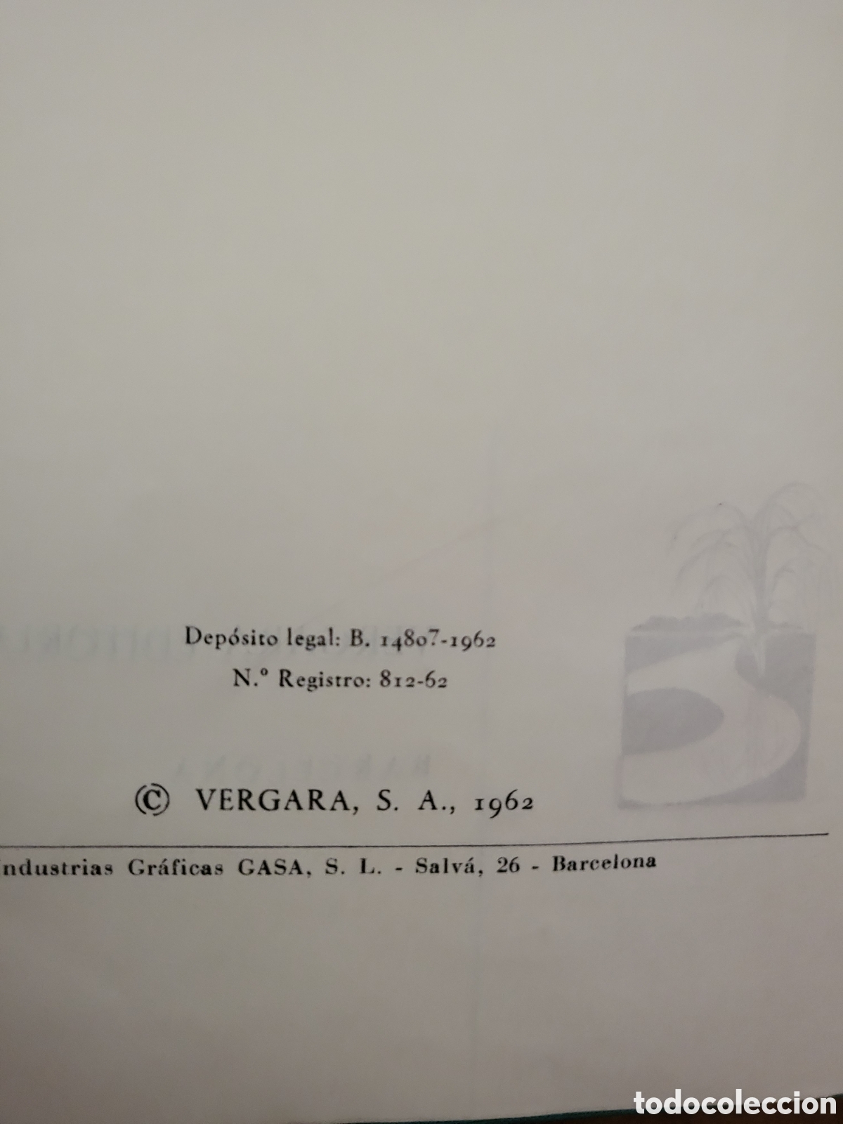 Libros de segunda mano: OBRAS DE TOMAS SALVADOR EDITORIAL VERGARA 1962 - Foto 3