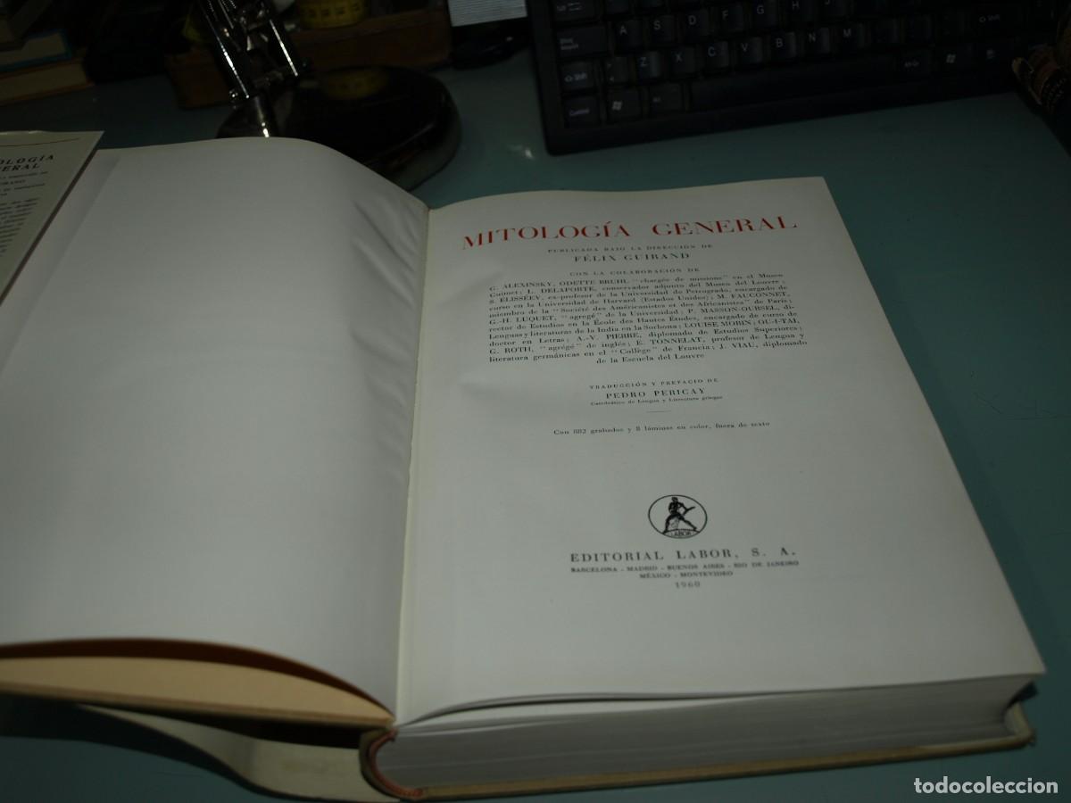 Libros de segunda mano: F.Guirand,Mitologia general, Editorial Labor - Foto 2