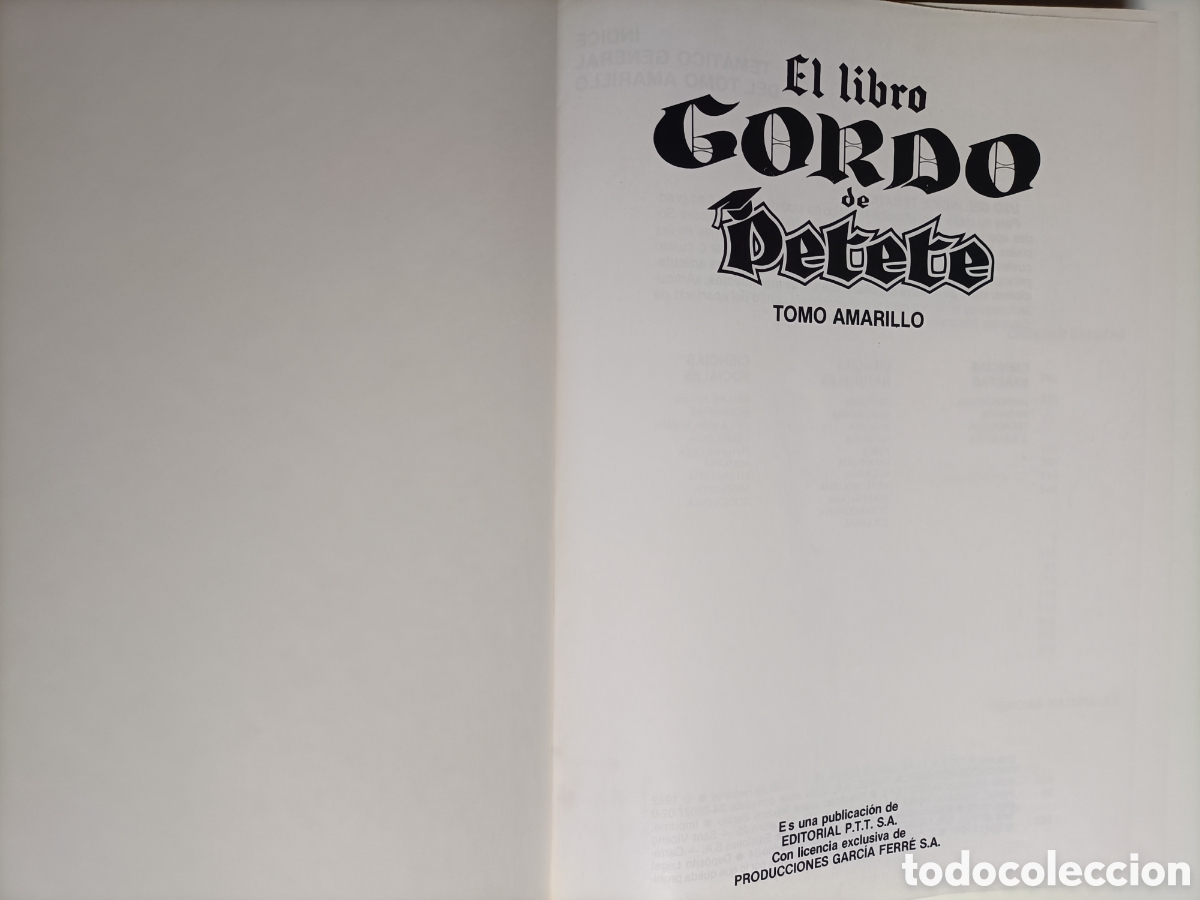 Libros de segunda mano: El libro gordo de petete 4 tomos . - Foto 11