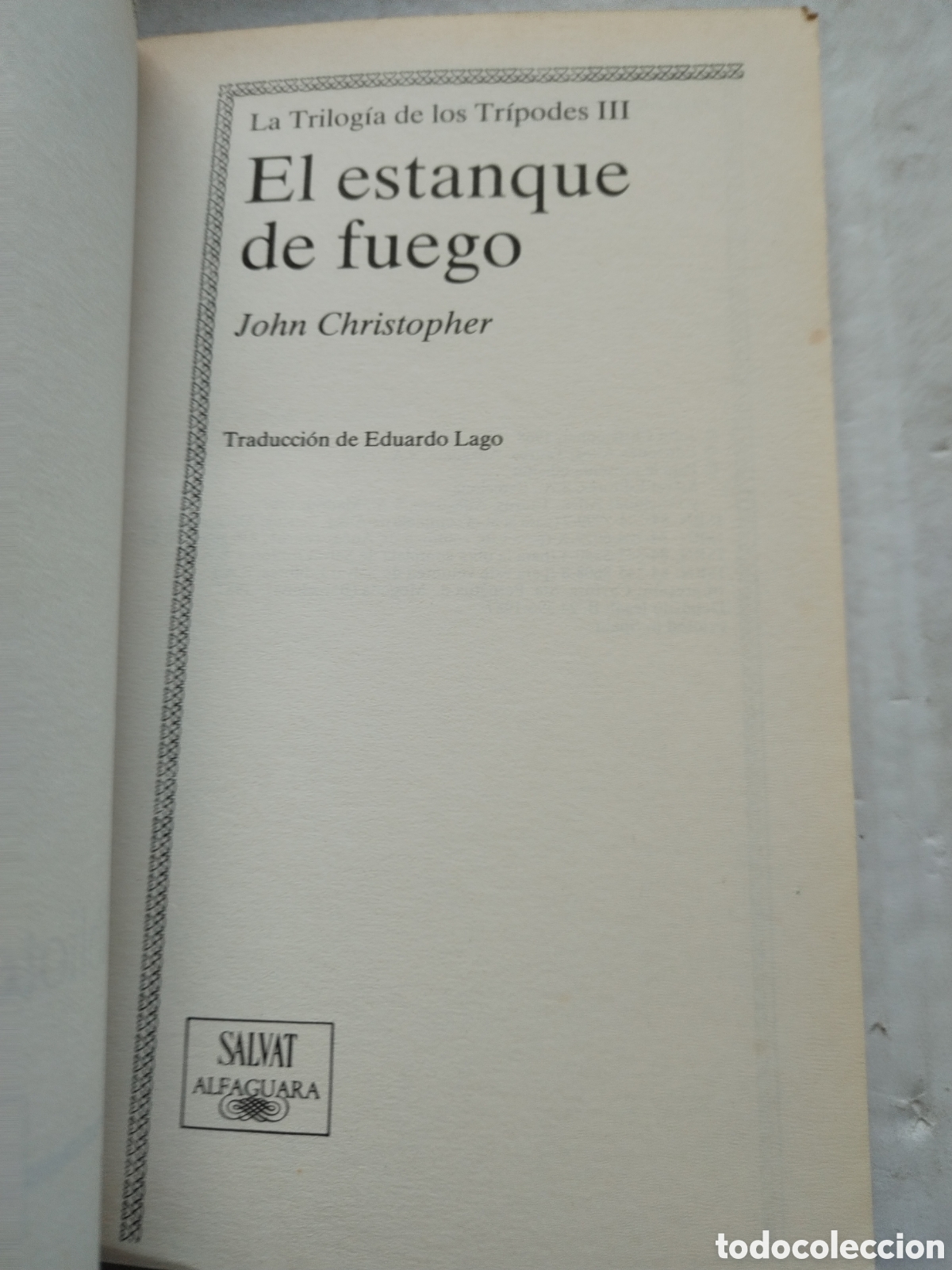 Libros de segunda mano: EL ESTANQUE DE FUEGO - Foto 3