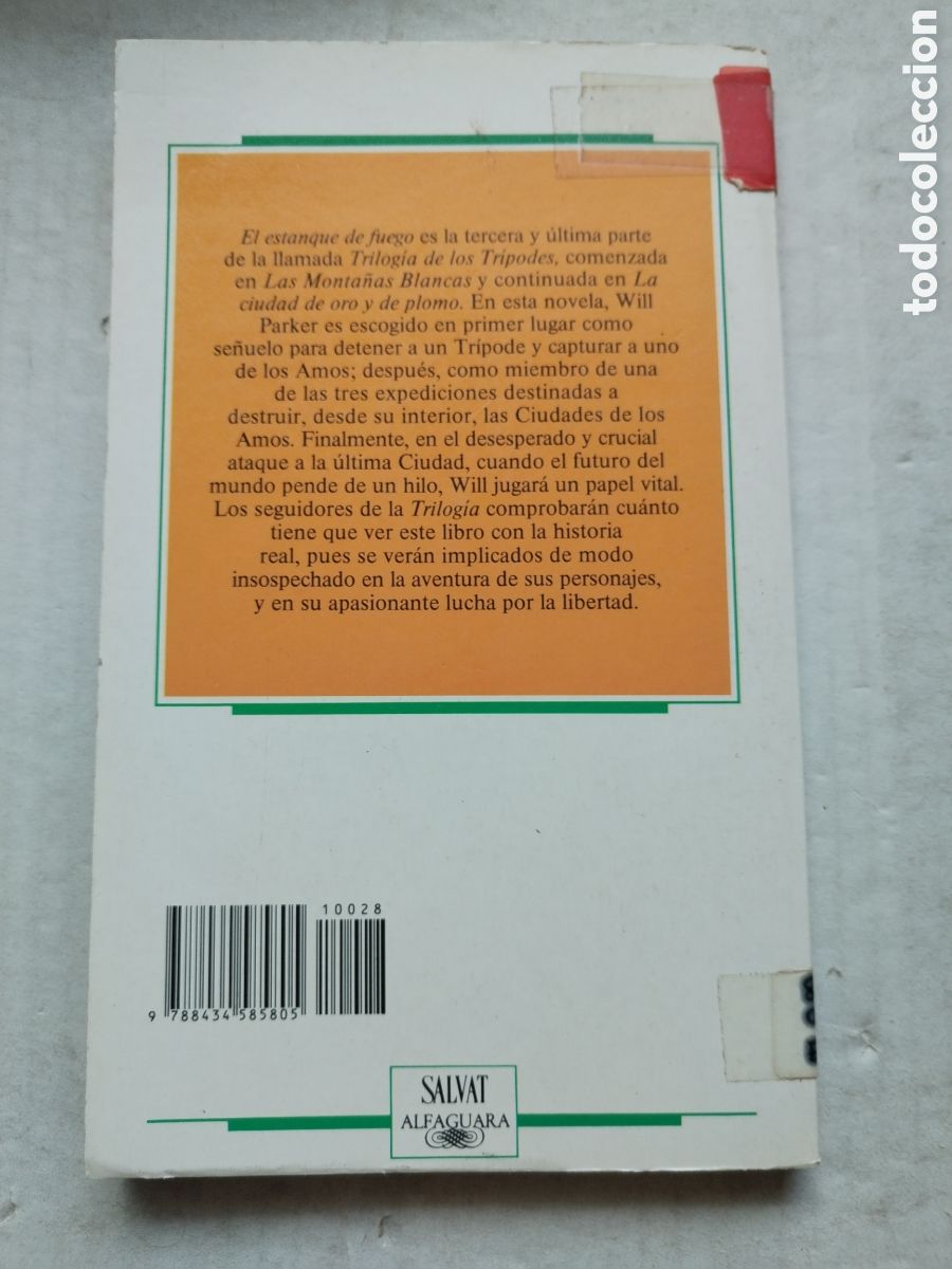 Libros de segunda mano: EL ESTANQUE DE FUEGO - Foto 4
