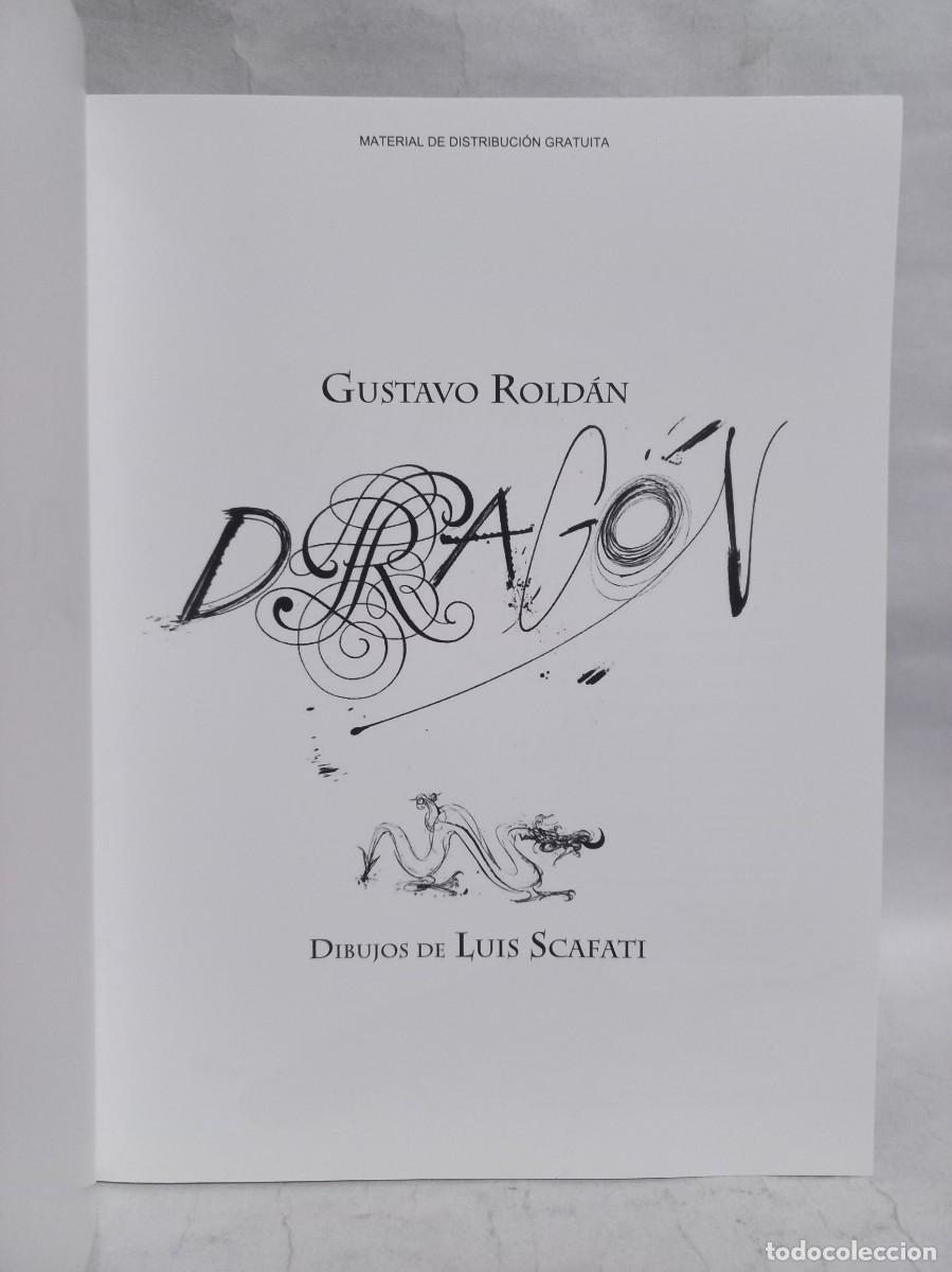 Libros de segunda mano: Gustavo Rold&aacute;n - Drag&oacute;n - 2013 - Foto 2