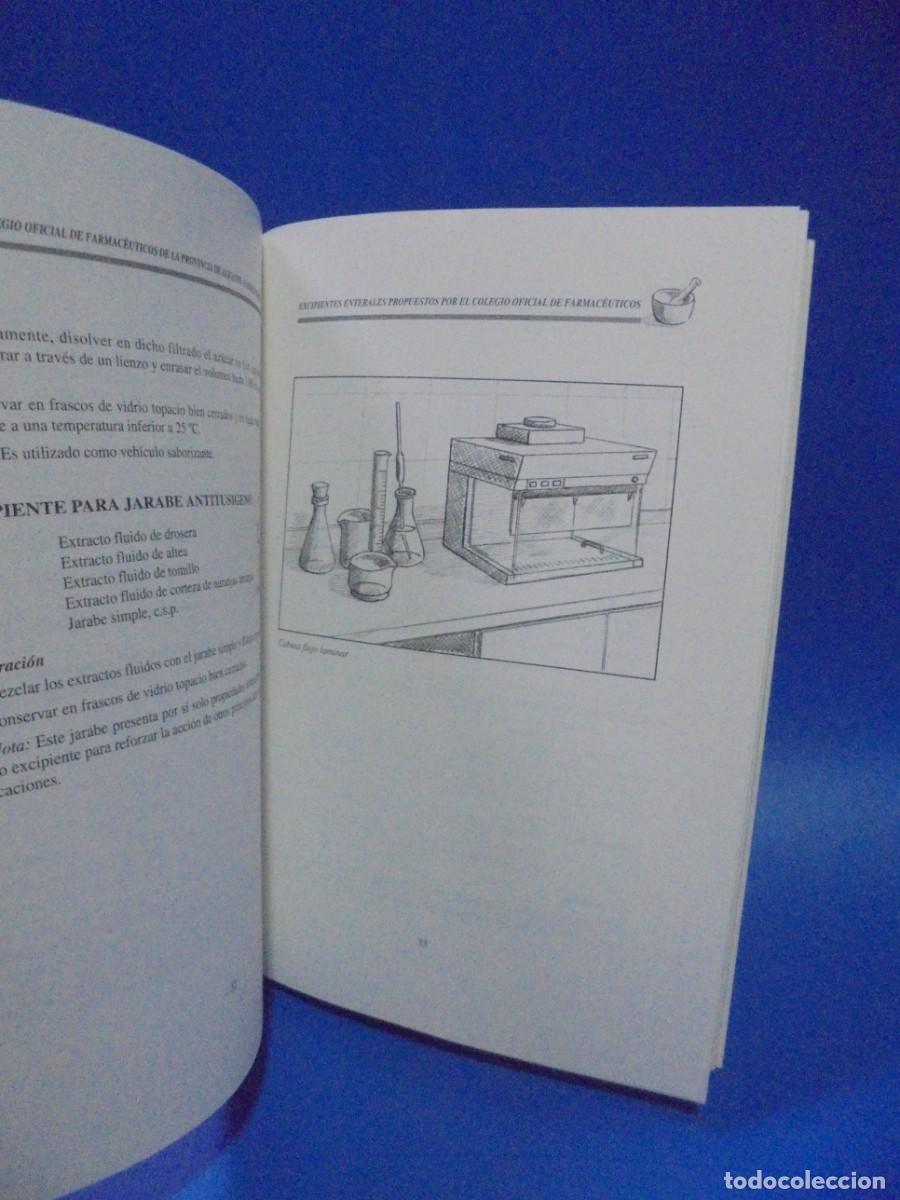 Libros de segunda mano: EXCIPIENTES BASICOS EN FORMULACION MAGISTRAL. 1995. PAGS : 77. - Foto 3