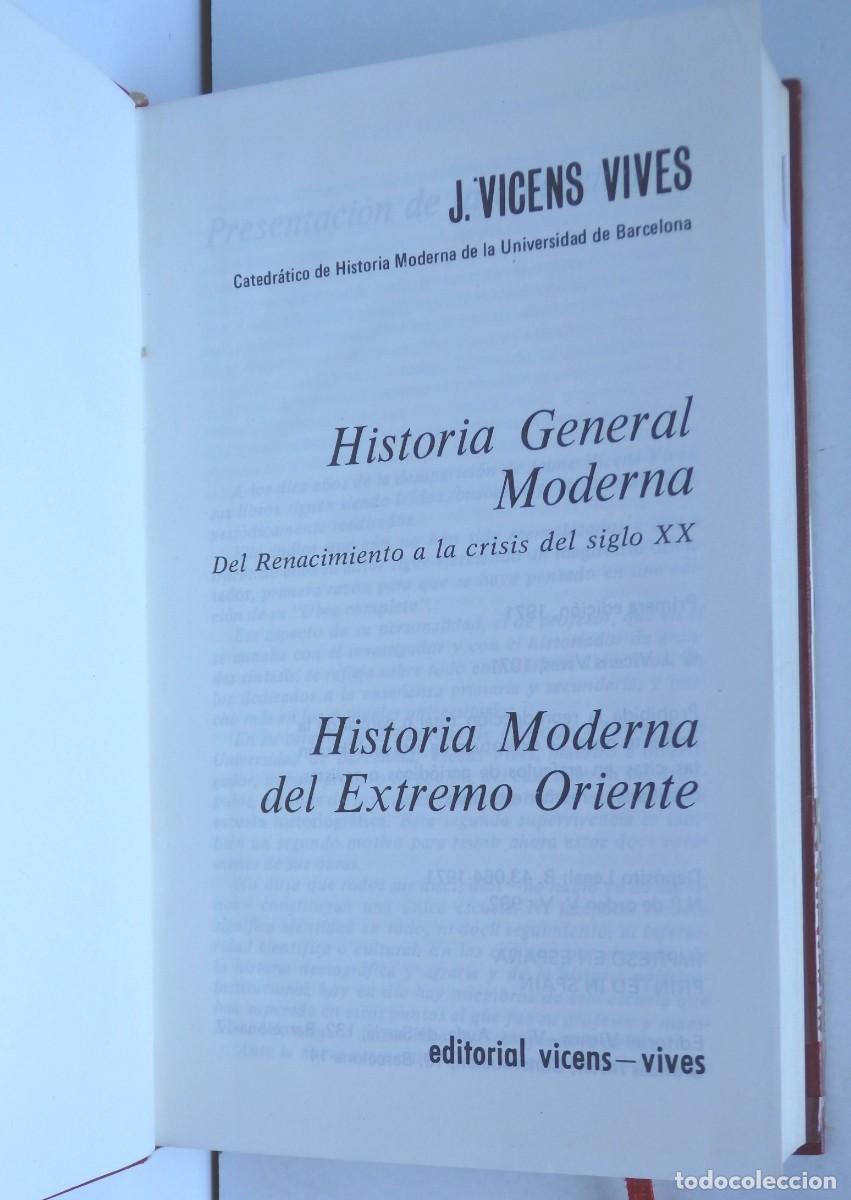 Libros de segunda mano: Jaime VICENS VIVES, Obra completa, vol. I - Foto 3