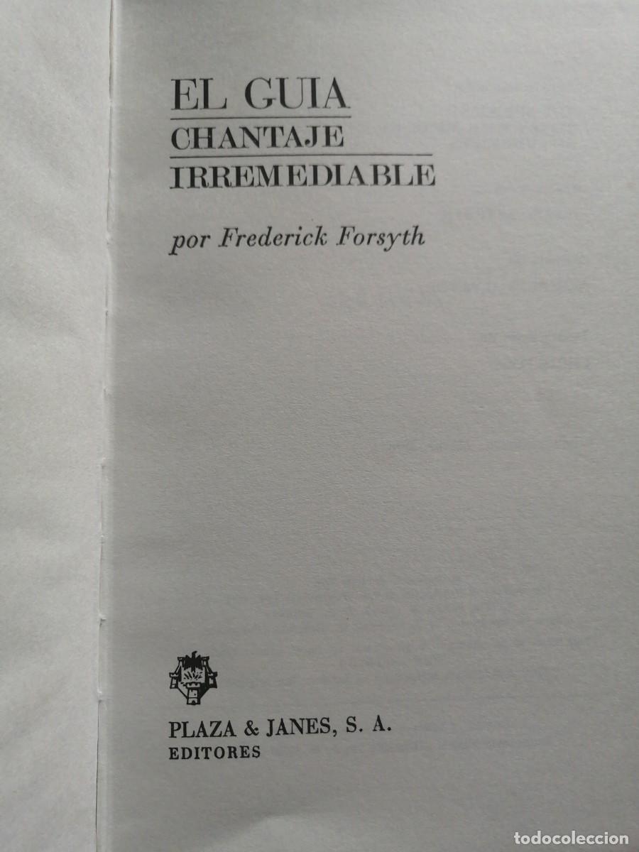 Libros de segunda mano: El gu&iacute;a por Fr&eacute;d&eacute;ric Forsyth. 1 EDICION - Foto 2