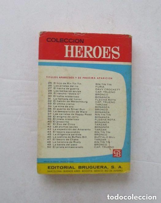 Libros de segunda mano: TARZAN, EL TESORO DE CHAKA - N&ordm; 47 COLECCION HEROES - Foto 3