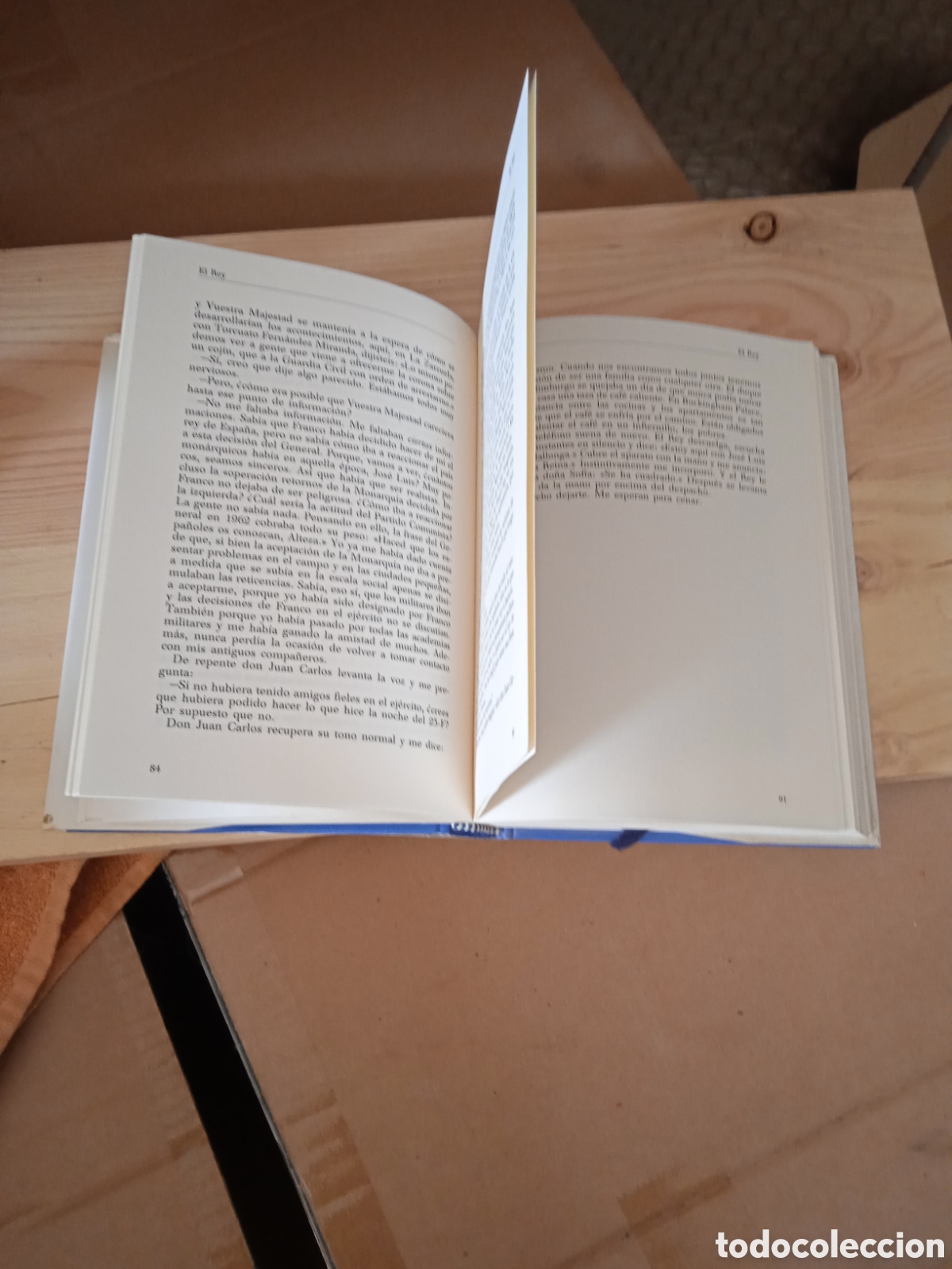 Libros de segunda mano: Libro El Rey - Foto 2