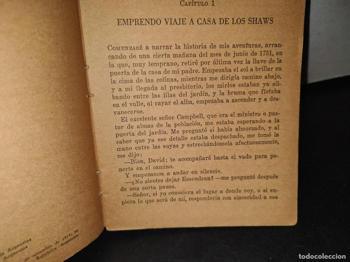 Libros de segunda mano: 74- RAPTADO - R. L. STEVENSON - 1955 - Foto 6