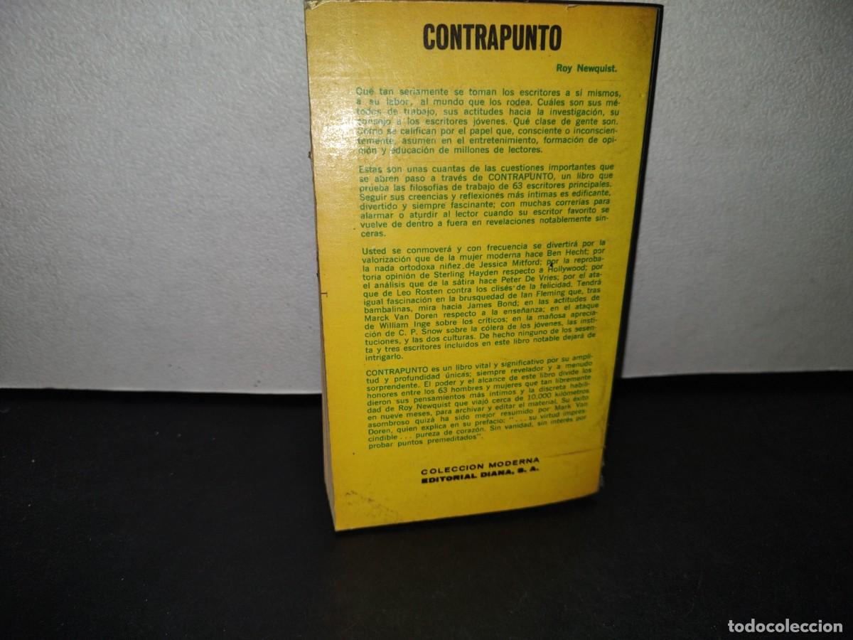 Libros de segunda mano: 74- CONTRAPUNTO - ROY NEWQUIST - 1969 - Foto 3