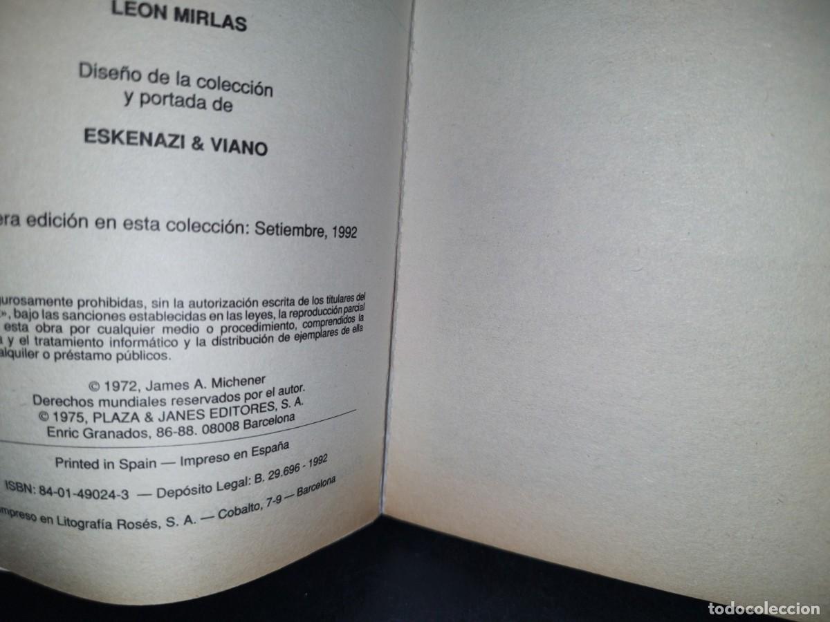 Libros de segunda mano: 74- SAYONARA - JAMES A. MICHENER - 1992 - Foto 4