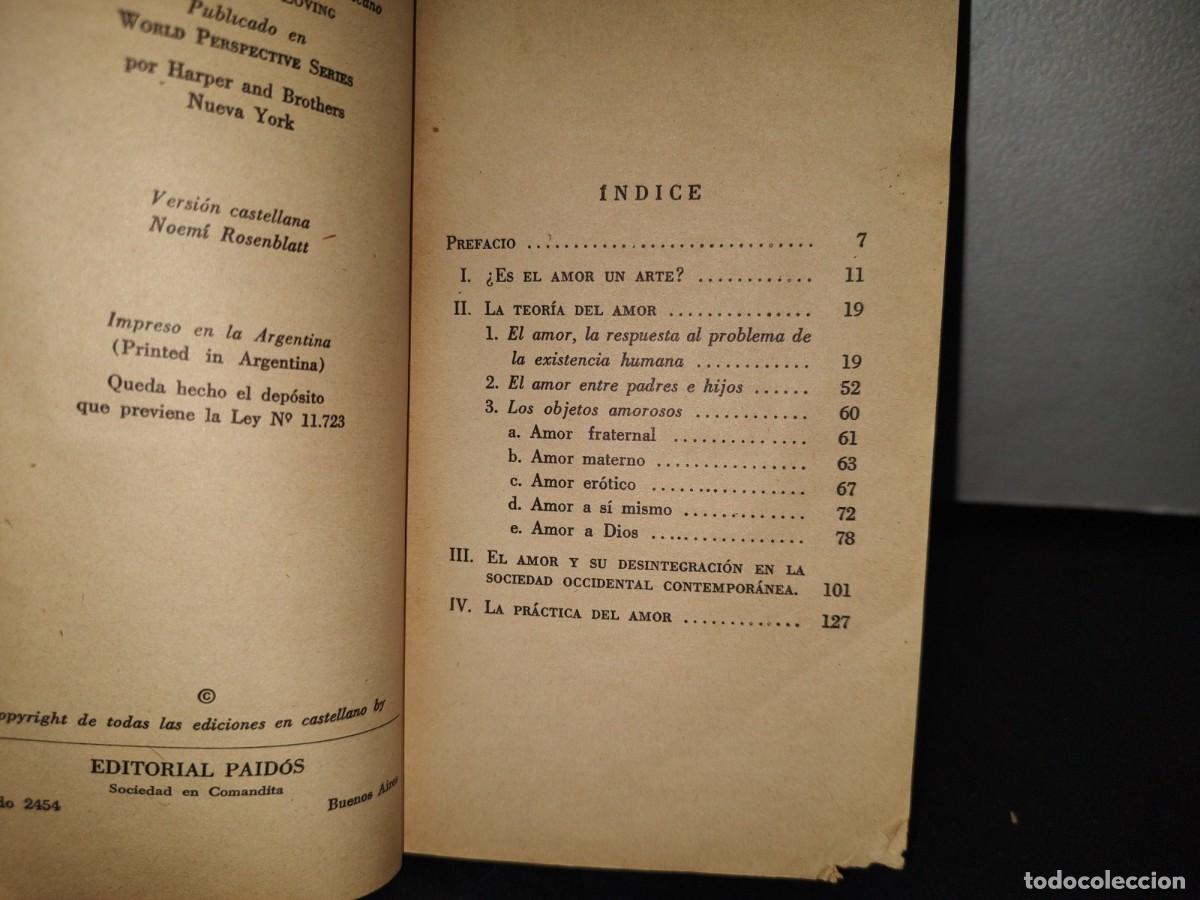 Libros de segunda mano: 74- EL ARTE DE AMAR - ERICH FROMM - Foto 5