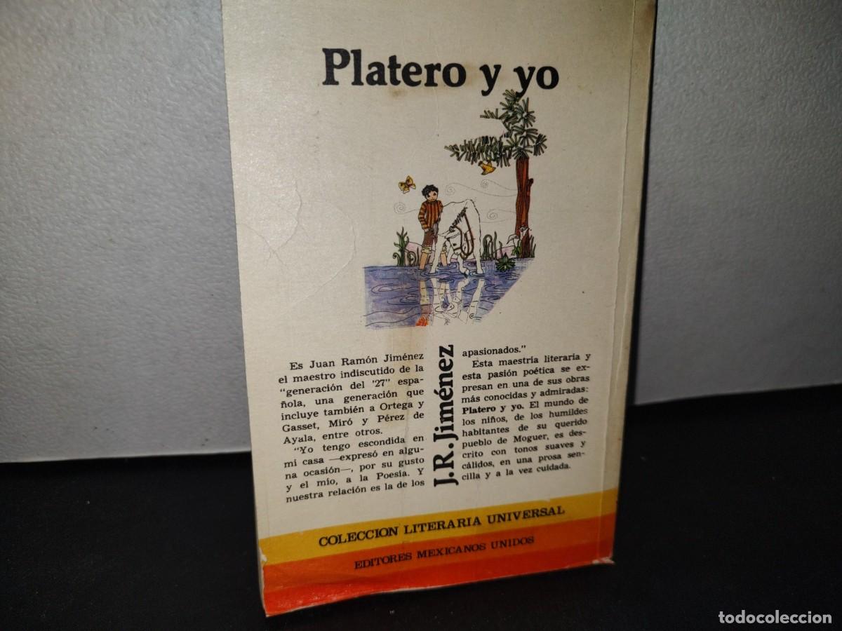 Libros de segunda mano: 74- PLATERO Y YO. J. R. JIM&Eacute;NEZ - Foto 3