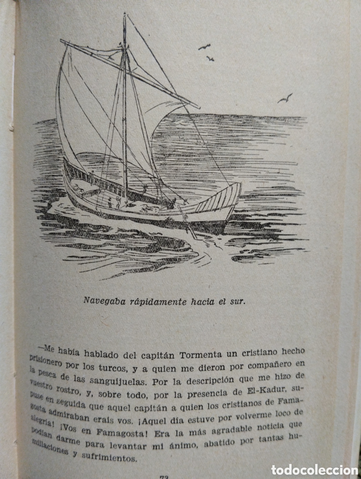 Libros de segunda mano: El le&oacute;n de Damasco, Emilio Salgari, Editorial Molino, 1956 - Foto 4