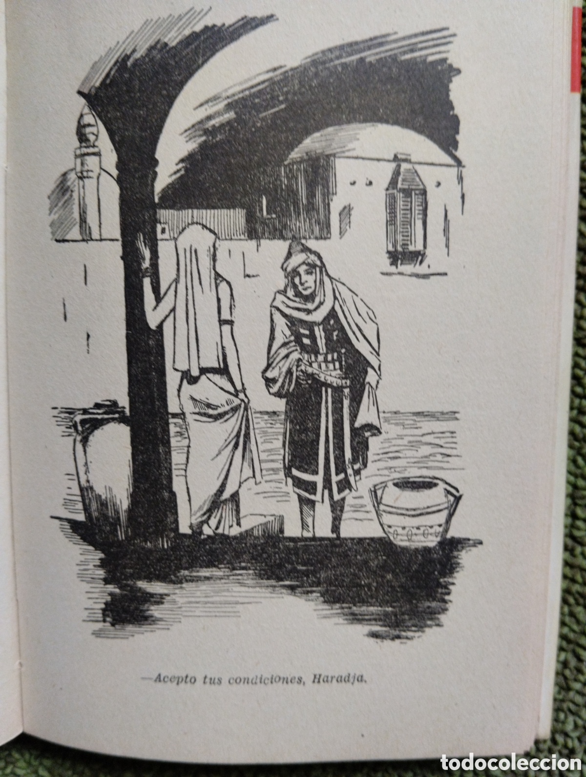 Libros de segunda mano: El le&oacute;n de Damasco, Emilio Salgari, Editorial Molino, 1956 - Foto 5