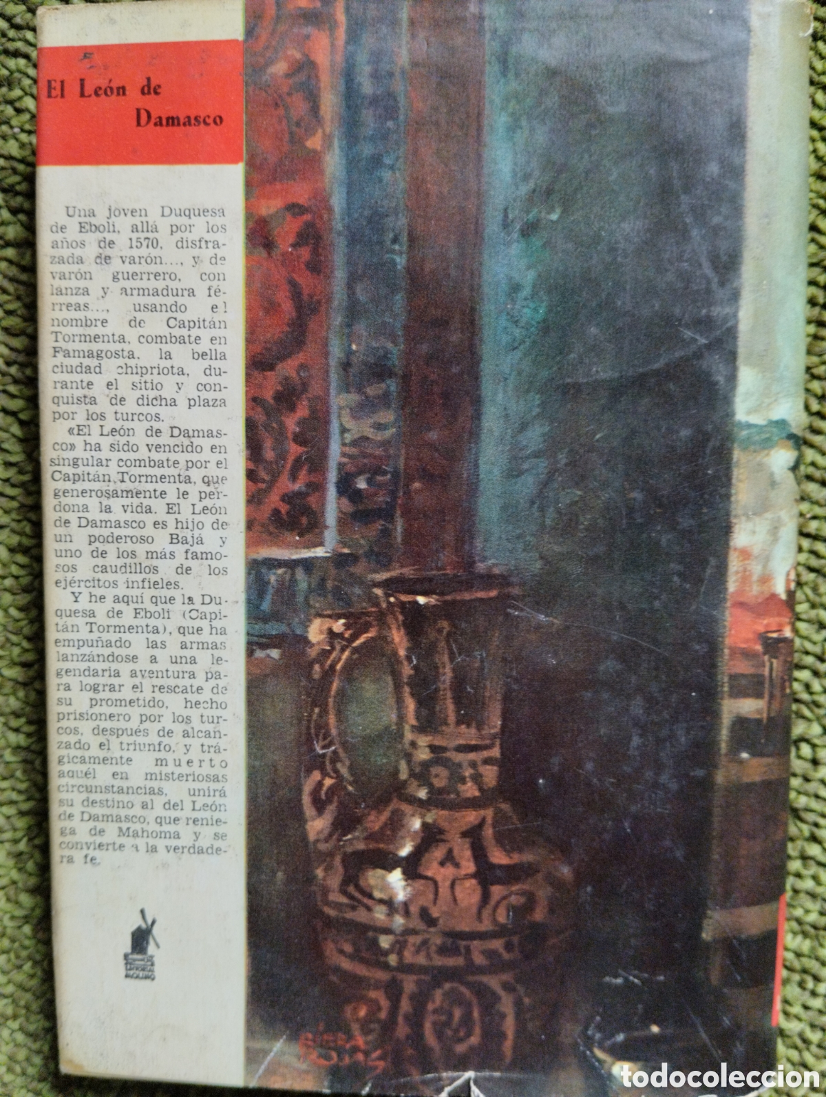 Libros de segunda mano: El le&oacute;n de Damasco, Emilio Salgari, Editorial Molino, 1956 - Foto 6