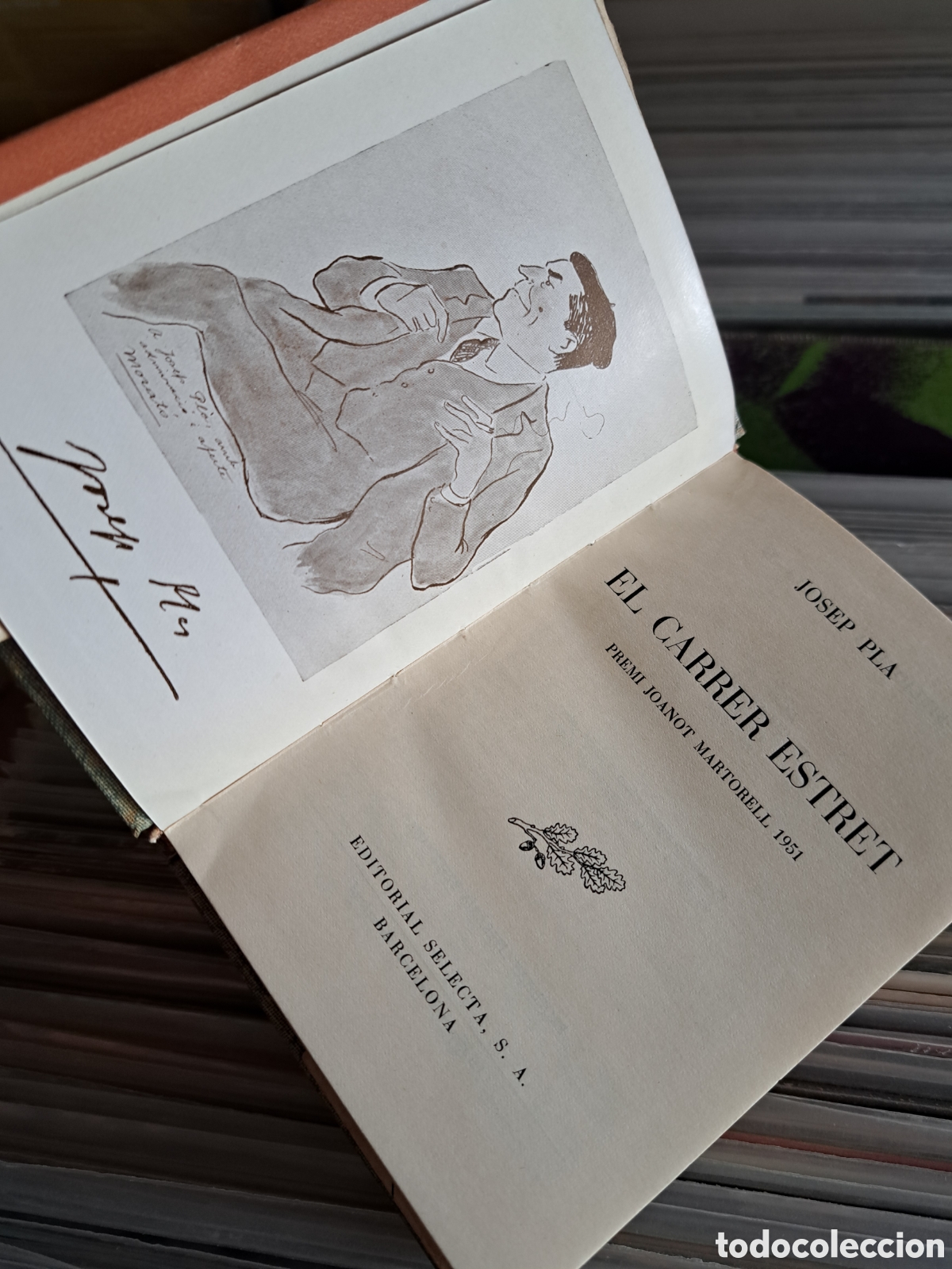 Libros de segunda mano: EL CARRER ESTRET- JOSEP PLA, EDITORIAL SELECTA. 1953. - Foto 3