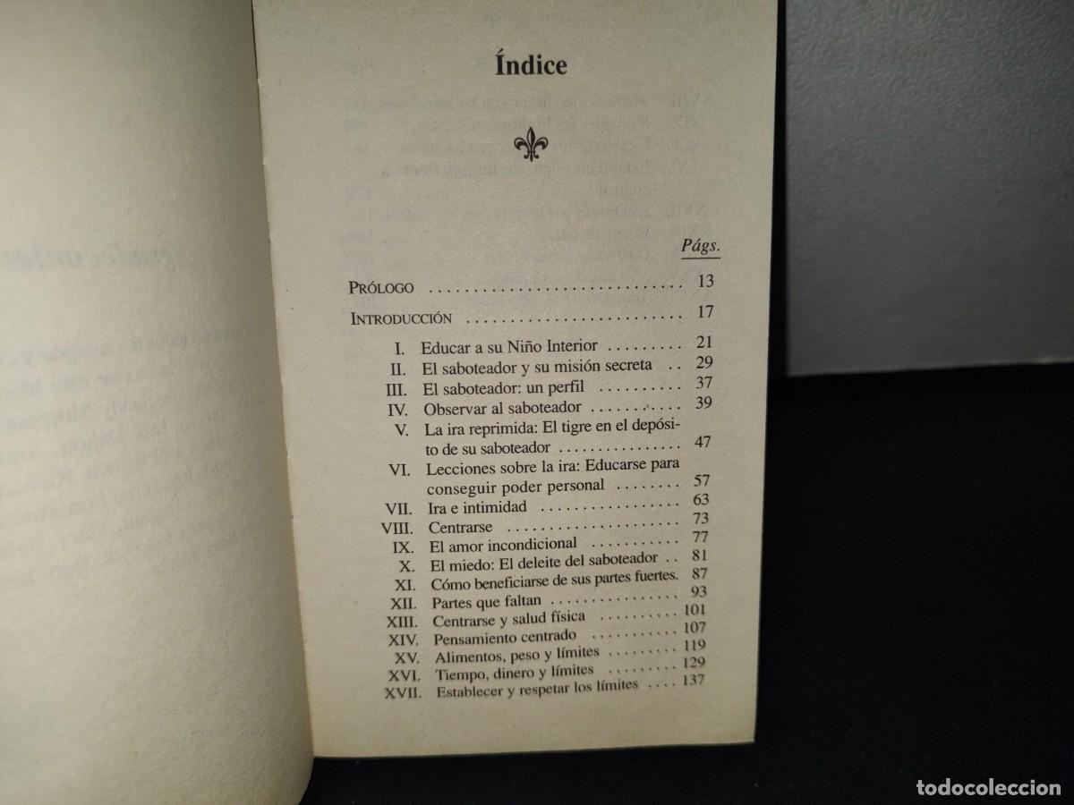 Libros de segunda mano: 74- AUTOSABOTAJE. C&Oacute;MO ELIMINARLO Y ELEVARSE AL &Eacute;XITO - MARTHA BALDWIN - Foto 6