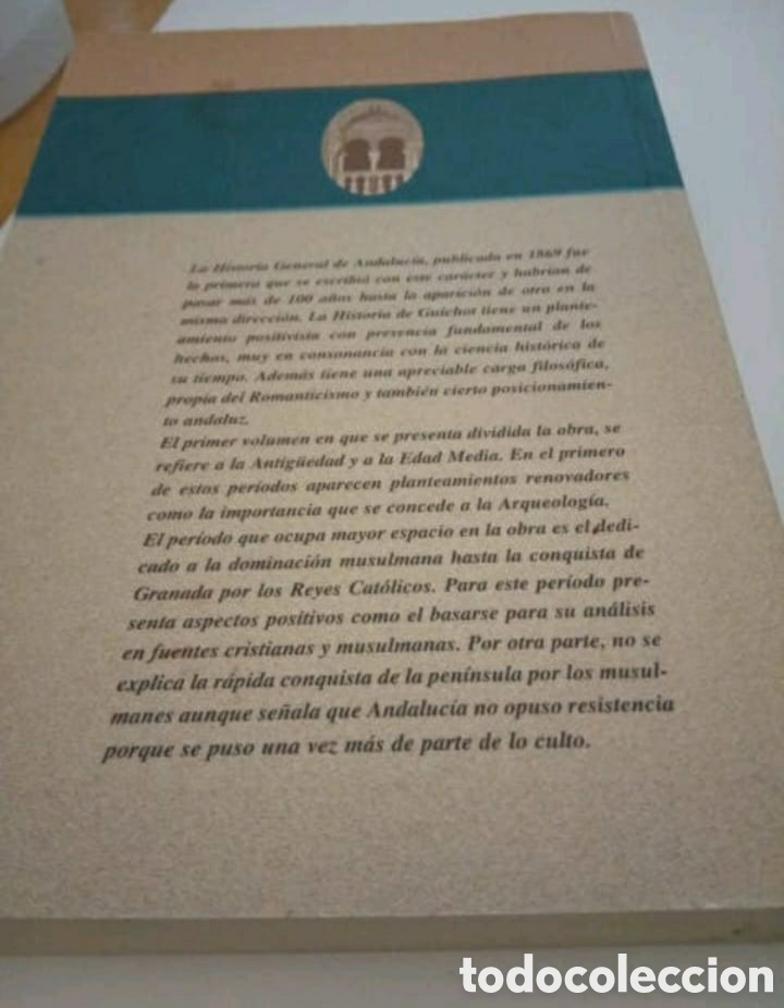 Libros de segunda mano: Historia General de Andalucia,Joaqu&iacute;n Guichot - Foto 6